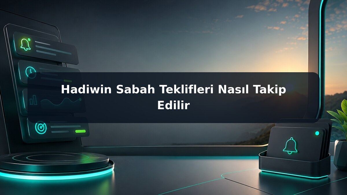 Hadiwin Sabah Teklifleri Nasıl Takip Edilir görsel rehberi