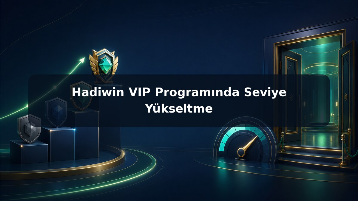 Hadiwin VIP Programında Seviye Yükseltme görsel rehberi